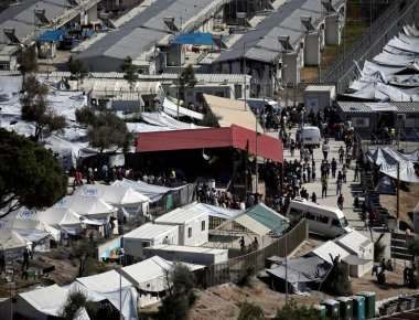 Μυτιλήνη: Αναβαθμίζεται ο καταυλισμός στη Μόρια